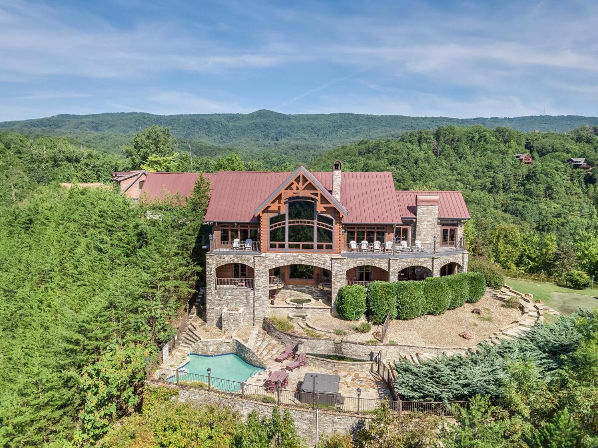 Journey'S End, 5 Bedrooms, Sleeps 12, Private Outdoor Pool, Theater, Sauna Sevierville Exterior photo
