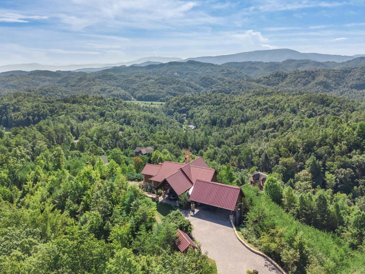Journey'S End, 5 Bedrooms, Sleeps 12, Private Outdoor Pool, Theater, Sauna Sevierville Exterior photo